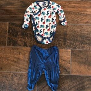 KicKee Pants 0-3 Mo Set
